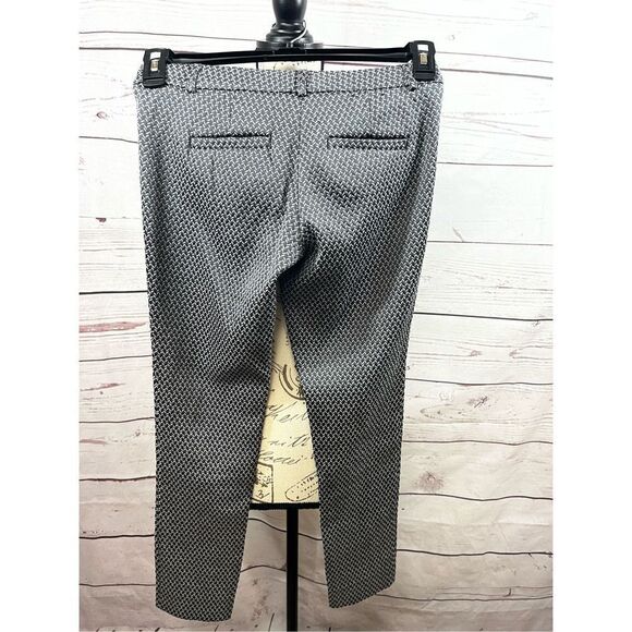 Banana Republic Sloan fit 00P gray and white dress pants ((#1804) - Picture 4 of 5